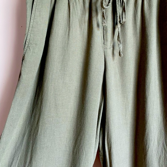 Wide Leg Pull On Pants, A New Day, Size Large - Picture 2 of 5